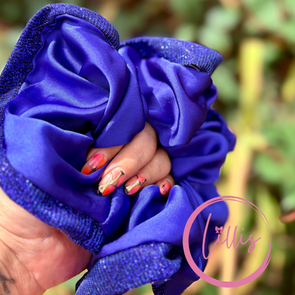 Oversized Satin Scrunchie – Handmade by Lillis