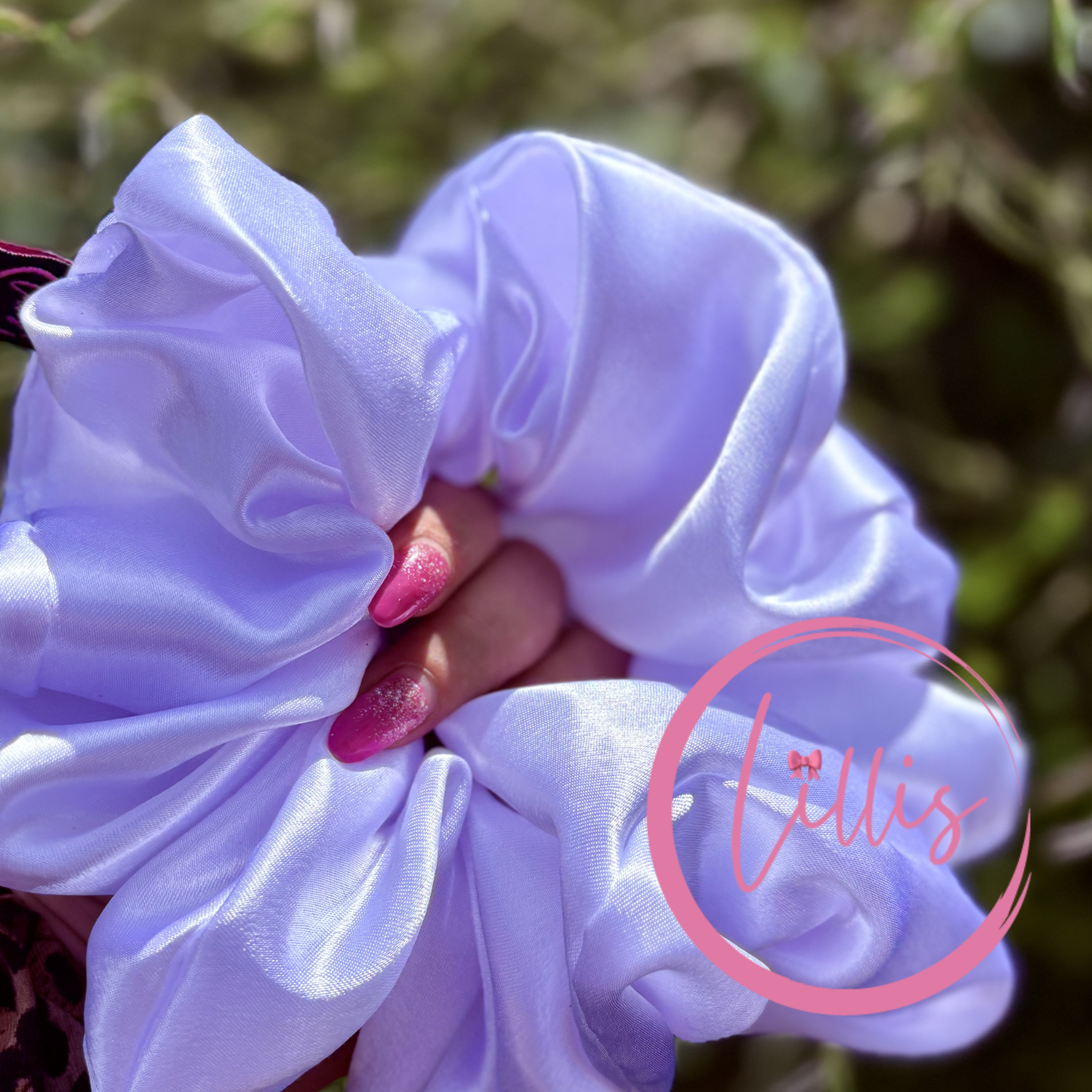 Lillis XXL Scrunchie Handmade Luxury Hair Accessory in Silky Satin