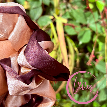 Oversized Satin Scrunchie – Handmade by Lillis