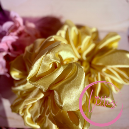 Lillis XXL Scrunchie Handmade Luxury Hair Accessory in Silky Satin