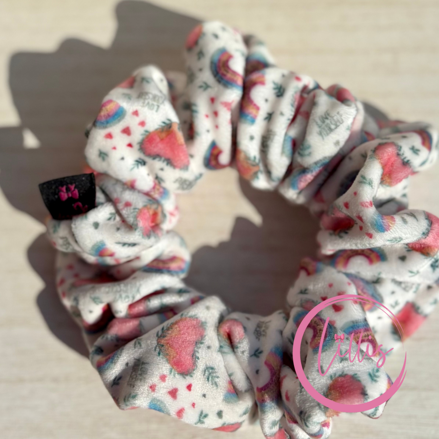 XL velvet squish scrunchie