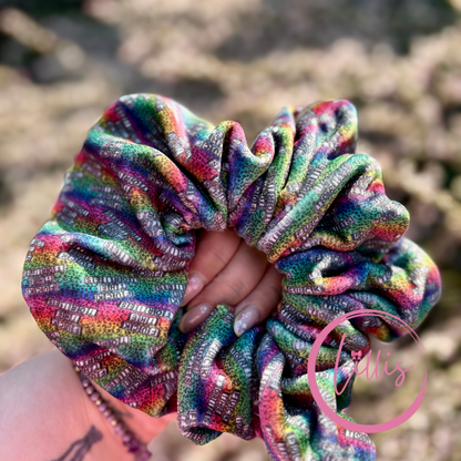 XL velvet squish scrunchie