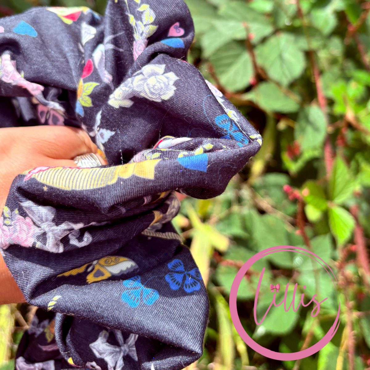 Midnight Mischief - Standard Fabric Scrunchie