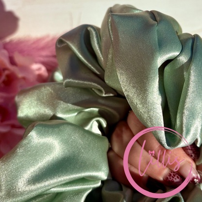 Lillis XXL Scrunchie Handmade Luxury Hair Accessory in Silky Satin