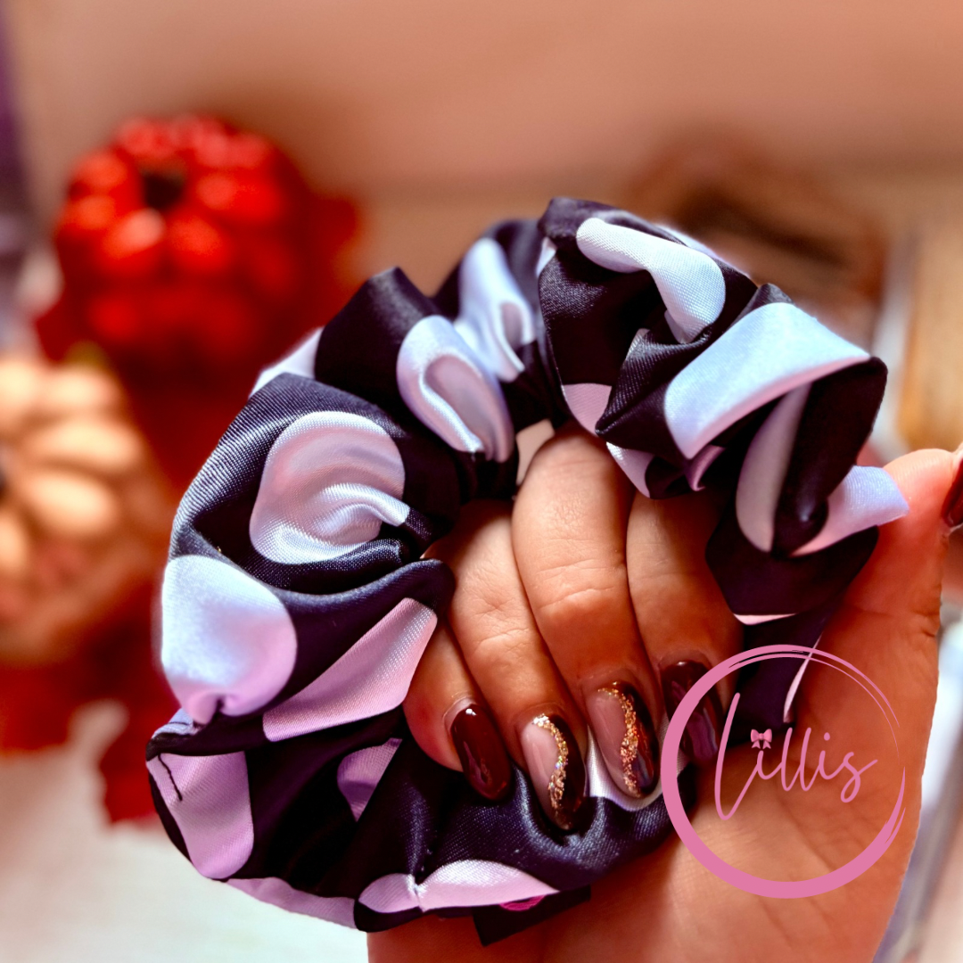 Standard Satin Silk Scrunchies | Handmade in Manchester | Soft, Smooth & Kind to Hair | Everyday Luxury Hair Accessories