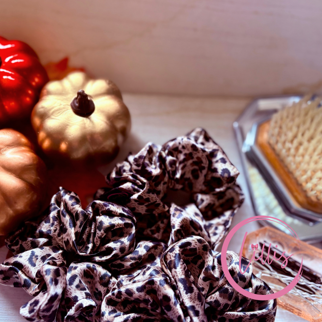 Standard Satin Silk Scrunchies | Handmade in Manchester | Soft, Smooth & Kind to Hair | Everyday Luxury Hair Accessories