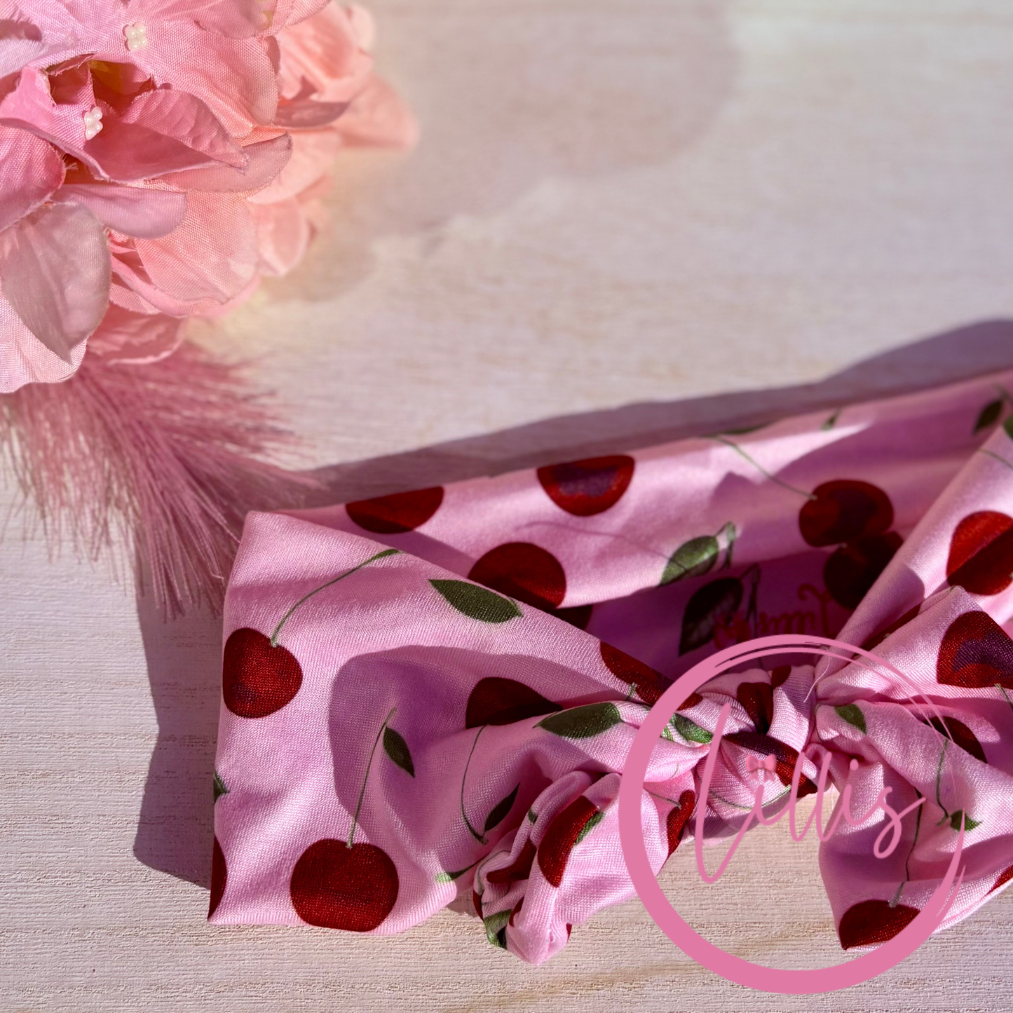 Faux bow headband soft super stretchy wear 3 ways