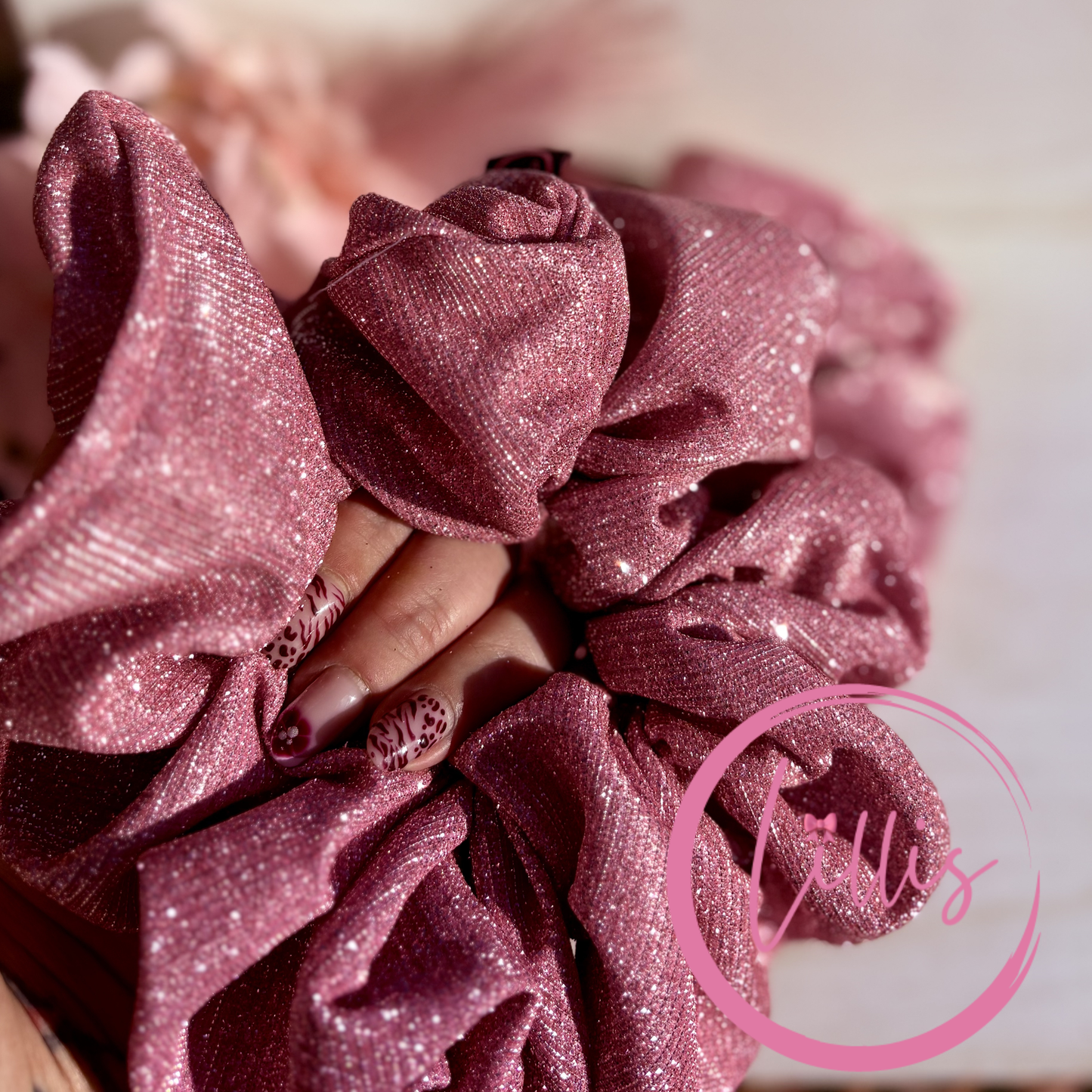 XXL Stretch Jersey Patterned Scrunchies | Handmade in Manchester | Bold, Sassy & Fun Hair Accessories