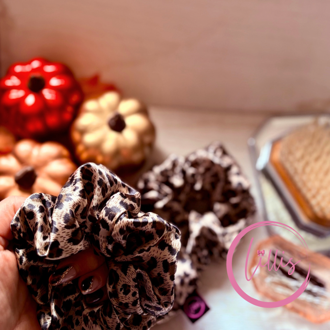 Standard Satin Silk Scrunchies | Handmade in Manchester | Soft, Smooth & Kind to Hair | Everyday Luxury Hair Accessories