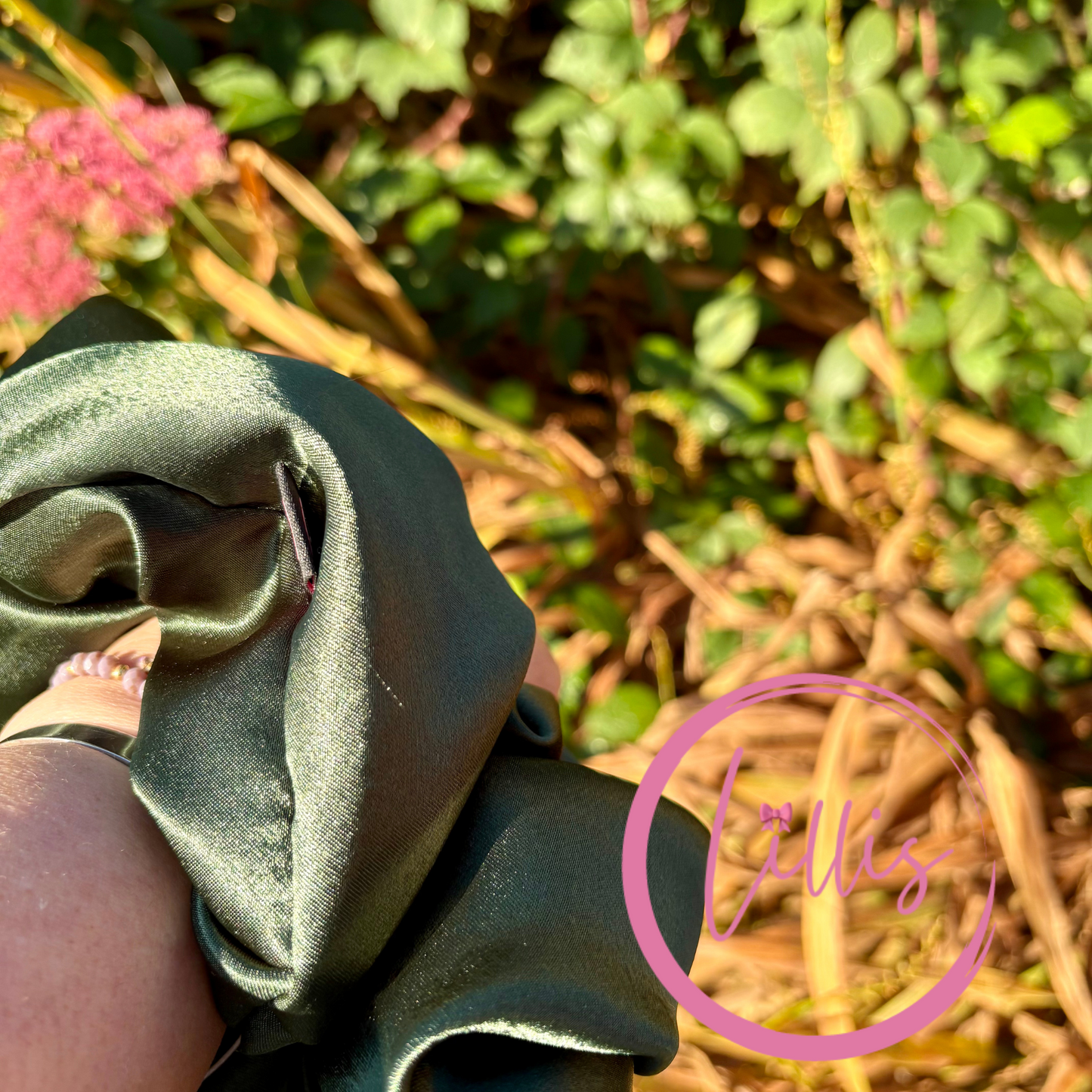 XL & XXL Satin Silk Scrunchies | Plain Colours | Handmade Luxury Hair Accessories