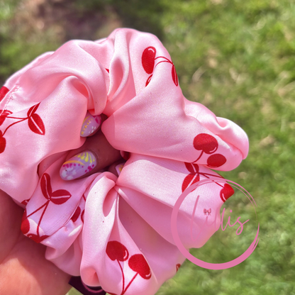 Standard Satin Silk Scrunchies | Handmade in Manchester | Soft, Smooth & Kind to Hair | Everyday Luxury Hair Accessories