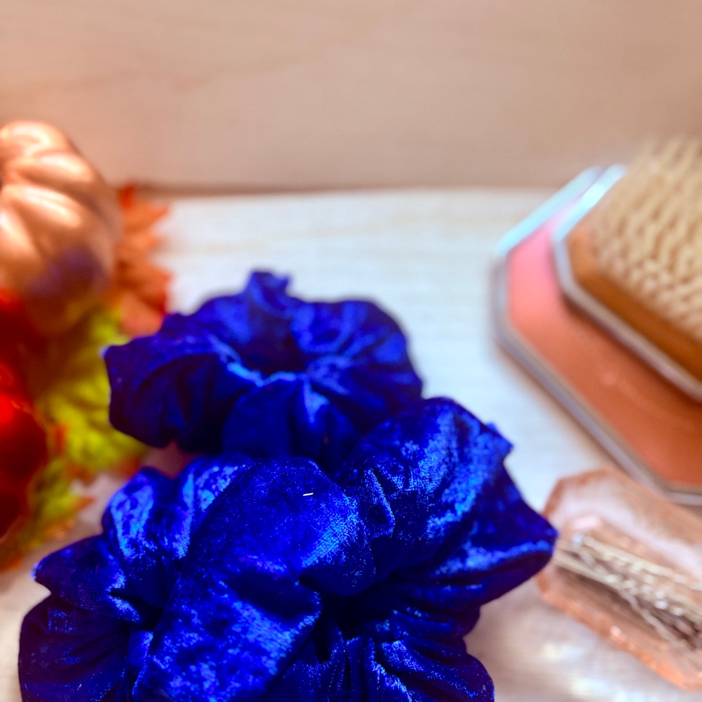 Standard Cotton| Velvet | Stretch Jersey Scrunchies | Handmade in Manchester | Everyday Soft Hair Accessories | Patterned & Plain Designs