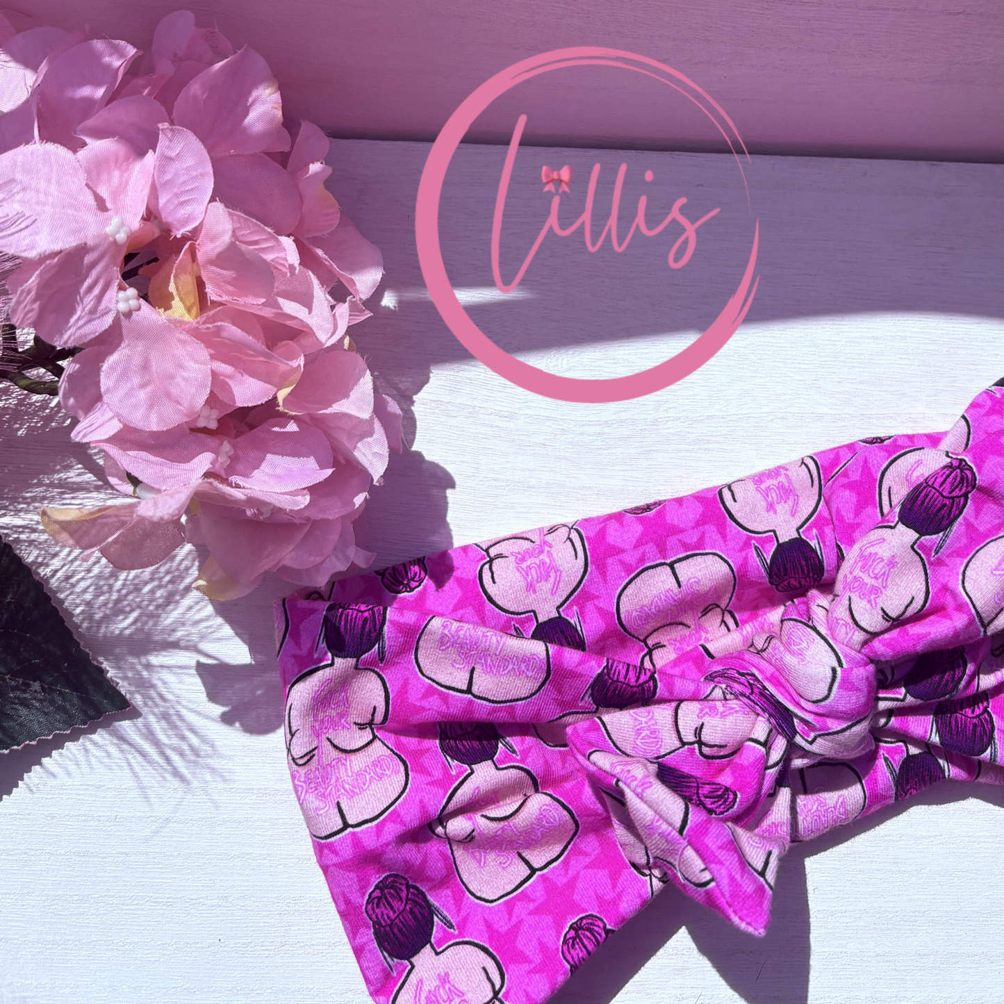 Faux bow headband soft super stretchy wear 3 ways sassy but cute designs
