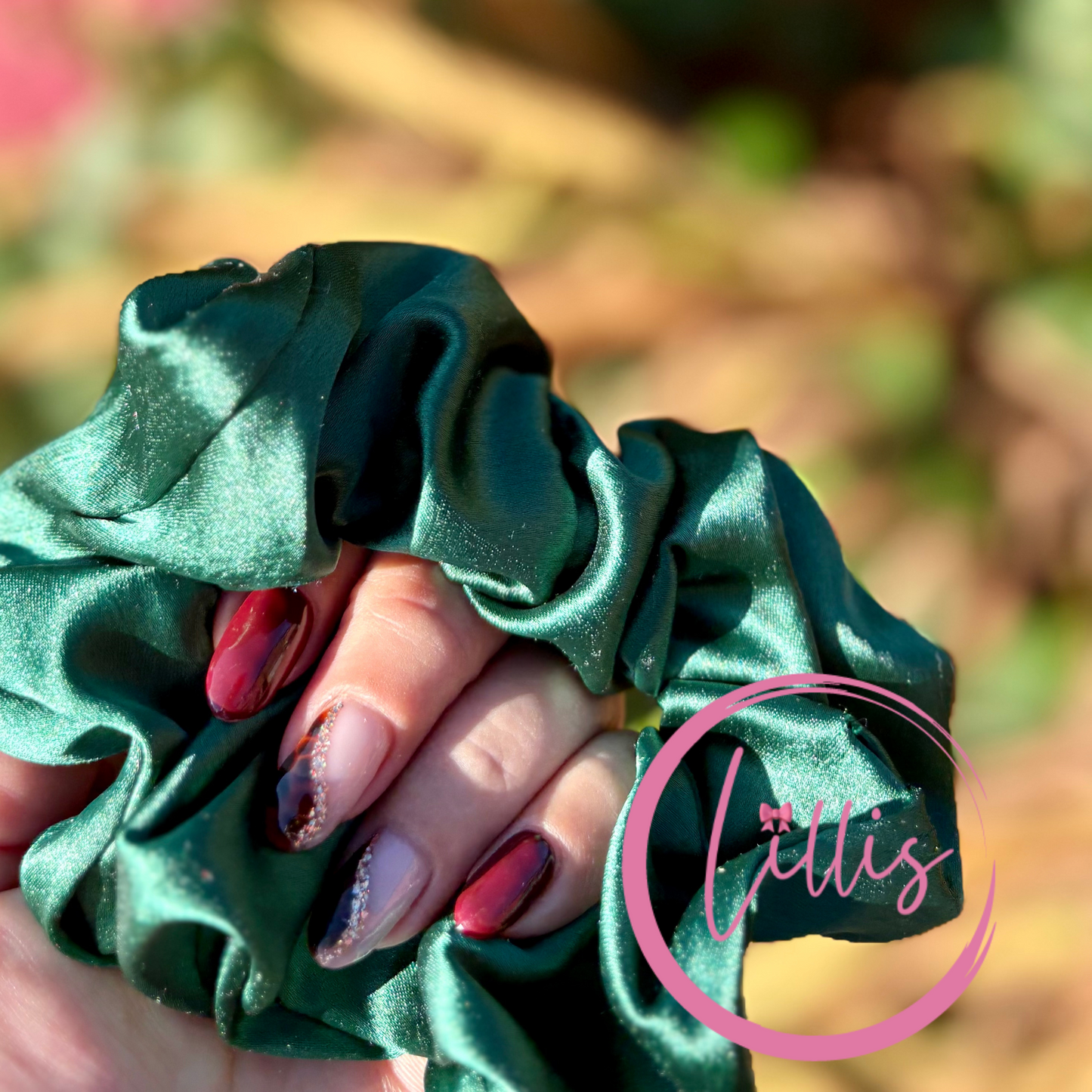 Standard Satin Silk Scrunchies | Handmade in Manchester | Soft, Smooth & Kind to Hair | Everyday Luxury Hair Accessories