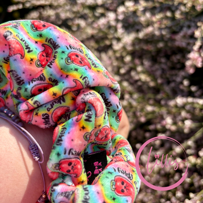XL velvet squish scrunchie