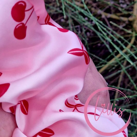 XL & XXL Satin Silk Scrunchies | Handmade in Manchester | Patterned Designs | Luxury Soft Hair Accessories