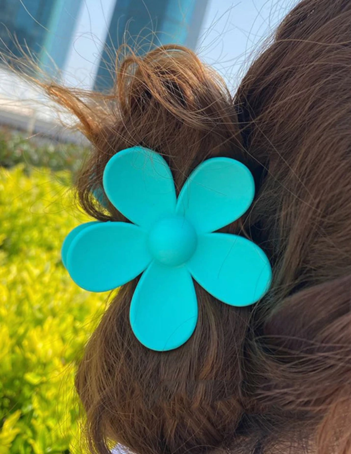 Flower claw clip