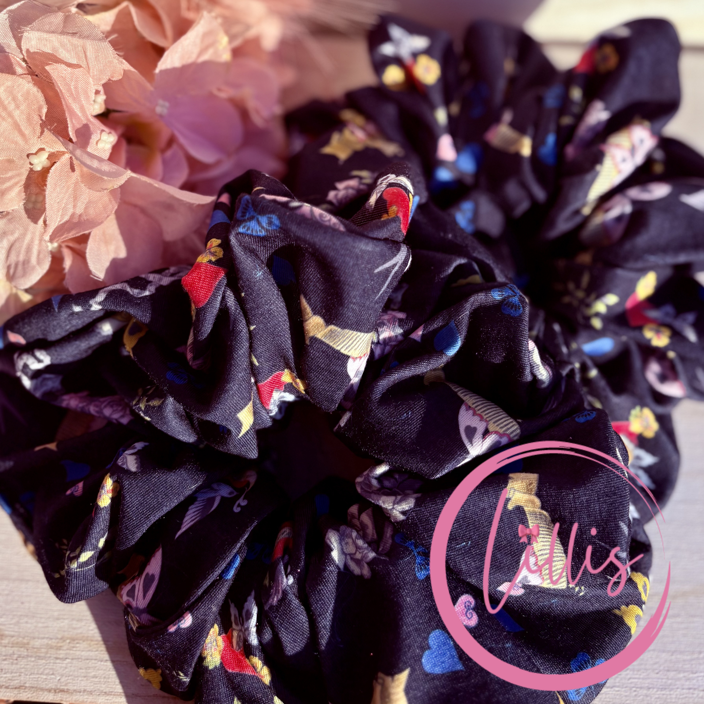 XXL Stretch Jersey Patterned Scrunchies | Handmade in Manchester | Bold, Sassy & Fun Hair Accessories