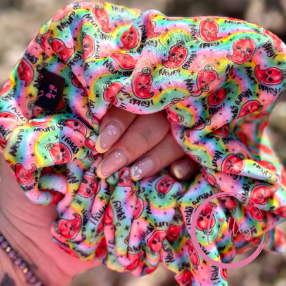 XL velvet squish scrunchie