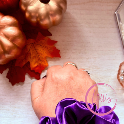 Standard Satin Silk Scrunchies | Handmade in Manchester | Soft, Smooth & Kind to Hair | Everyday Luxury Hair Accessories