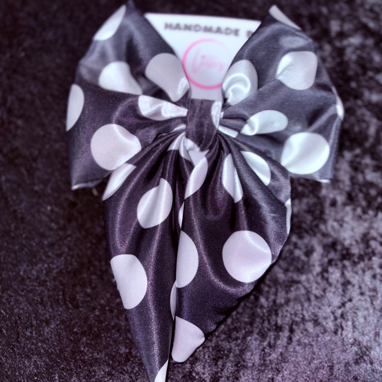 Handmade Velvet Big Bows | Winter & Christmas Hair Accessories