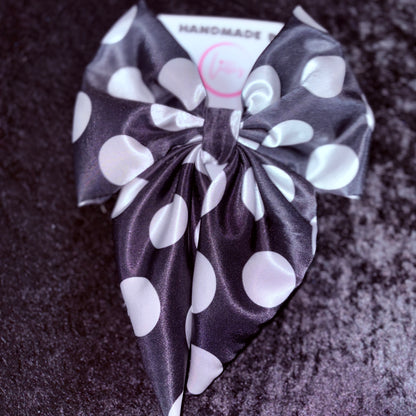 Handmade Velvet Big Bows | Winter & Christmas Hair Accessories
