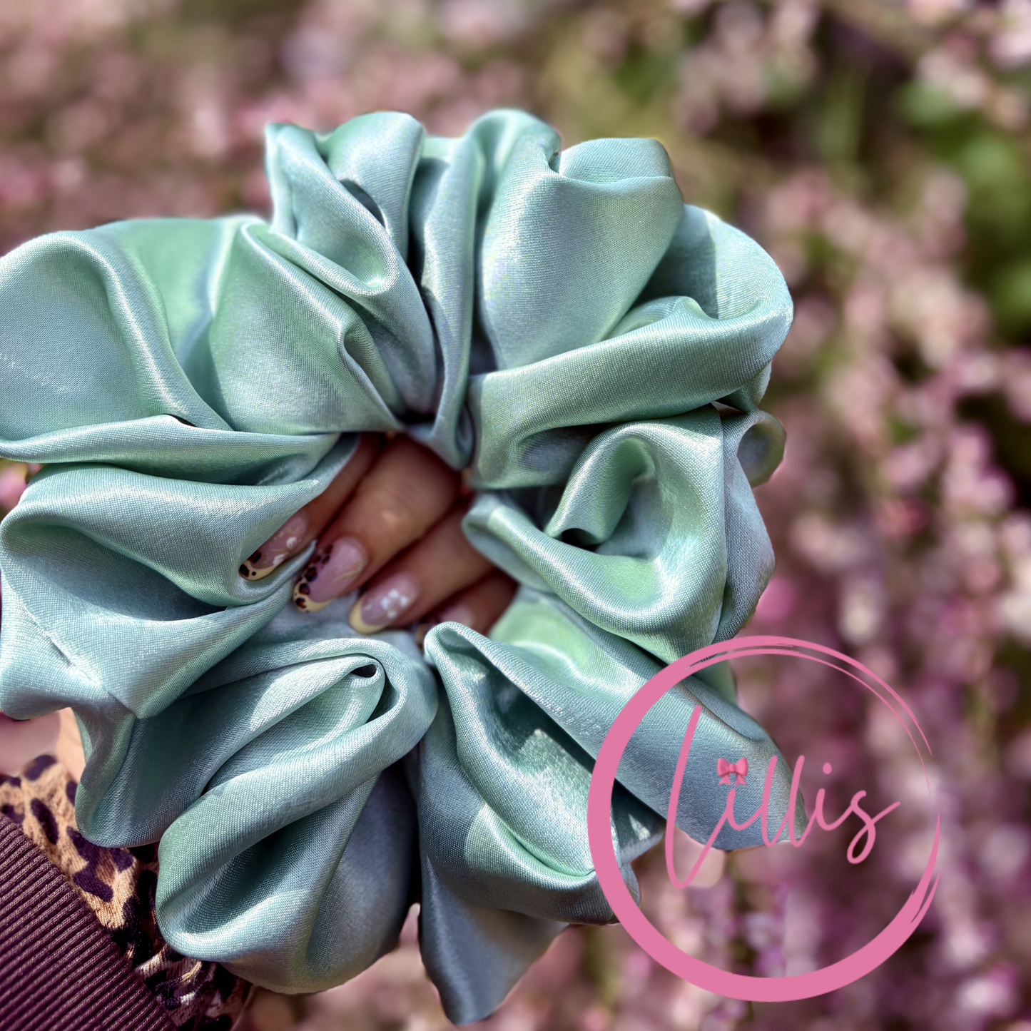 Lillis XXL Scrunchie Handmade Luxury Hair Accessory in Silky Satin