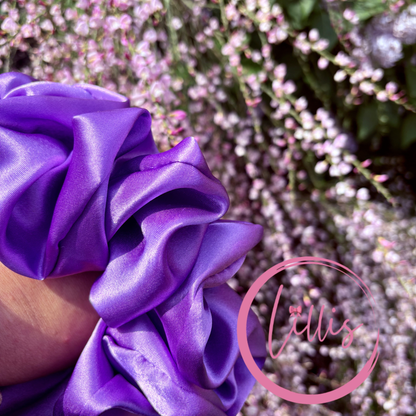 Lillis XXL Scrunchie Handmade Luxury Hair Accessory in Silky Satin