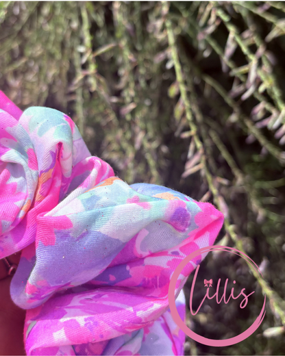 Lillis XXL Scrunchie Handmade Luxury Hair Accessory in Stretch Fabric