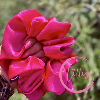 Lillis XXL Scrunchie Handmade Luxury Hair Accessory in Silky Satin