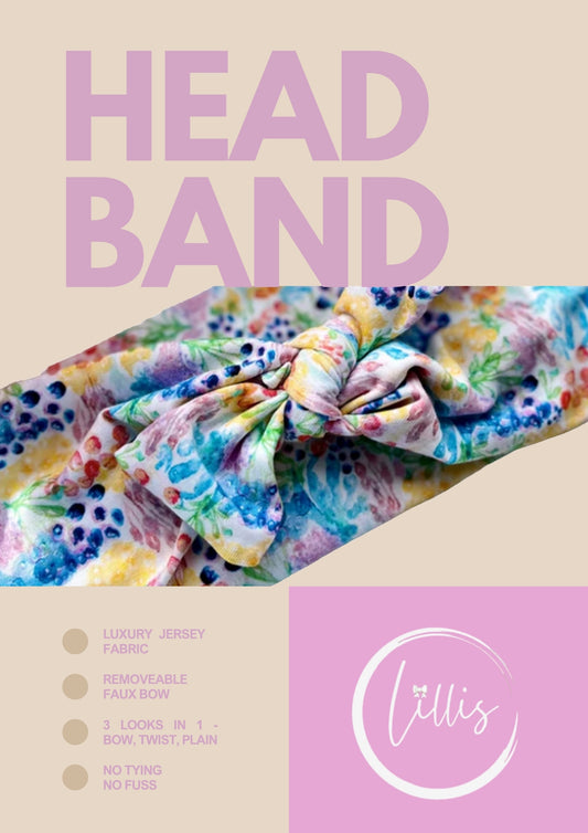 Faux Bow Headband – Wear 3 Ways