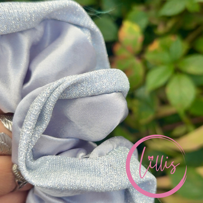 Oversized Satin Scrunchie – Handmade by Lillis