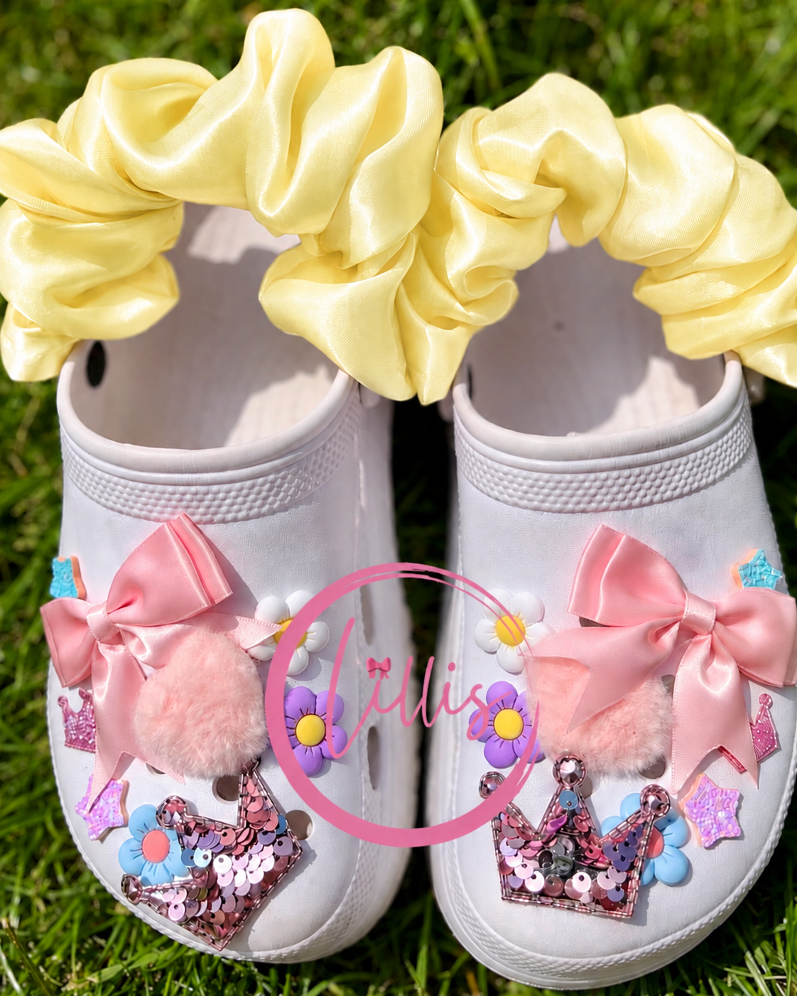Croc Scrunchies – Satin Silk, Velvet & Faux Fur