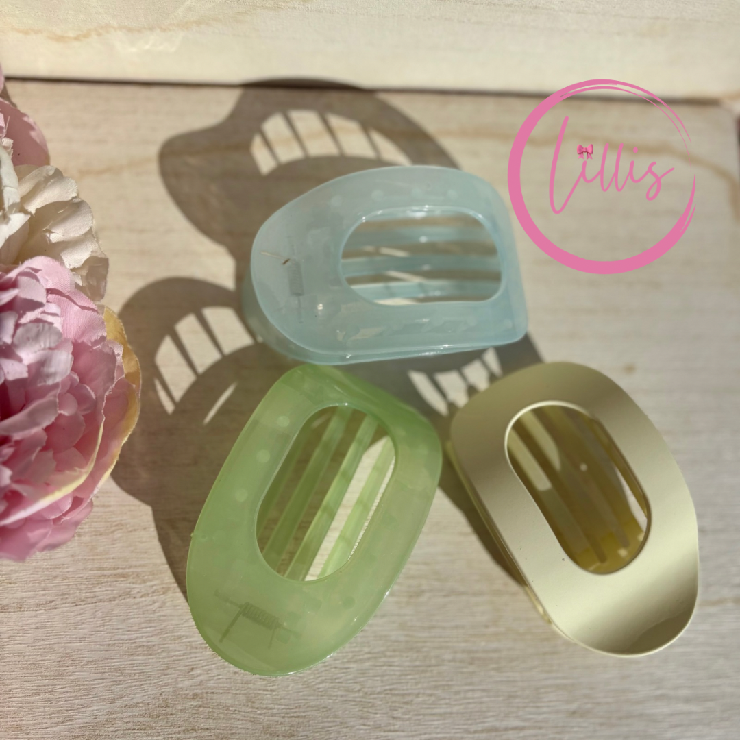 Flat claw clip