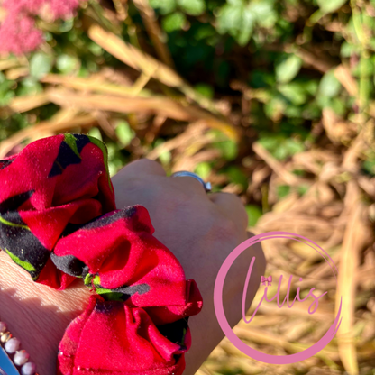Standard Cotton| Velvet | Stretch Jersey Scrunchies | Handmade in Manchester | Everyday Soft Hair Accessories | Patterned & Plain Designs