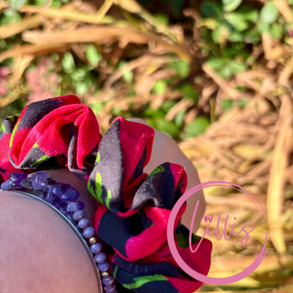 Standard Cotton| Velvet | Stretch Jersey Scrunchies | Handmade in Manchester | Everyday Soft Hair Accessories | Patterned & Plain Designs