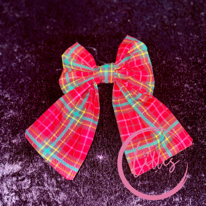Handmade Velvet Big Bows | Winter & Christmas Hair Accessories