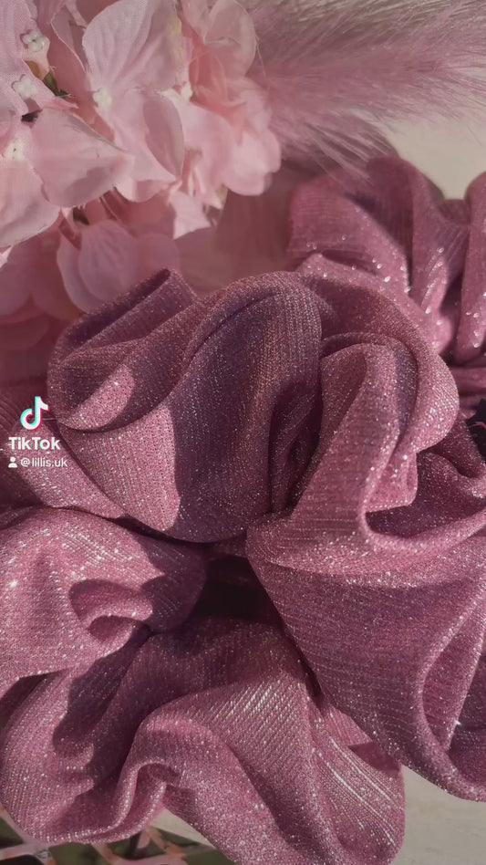 Lillis XXL Scrunchie Handmade Luxury Hair Accessory in Stretch Fabric