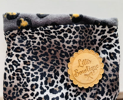 Leopard Headwarmer or snood